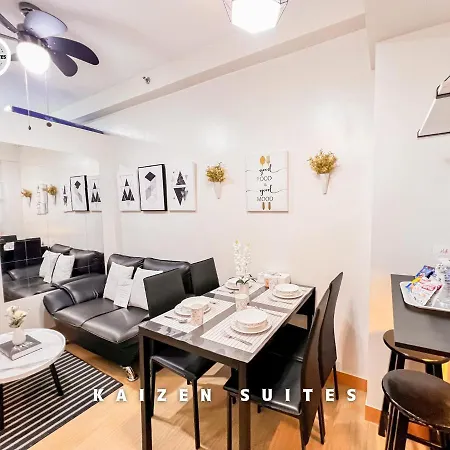 Kaizen Suites At Trees Residences - 2Br With Ps4, Netflix, Disney Plus, Unli Wifi And Popcorn