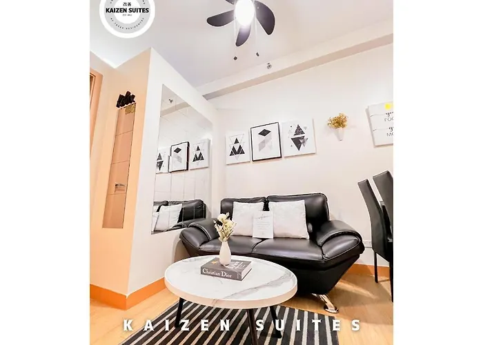 Aparthotel Kaizen Suites At Trees Residences - 2br With Ps4, Netflix, Plus, Unli Wifi And Popcorn *