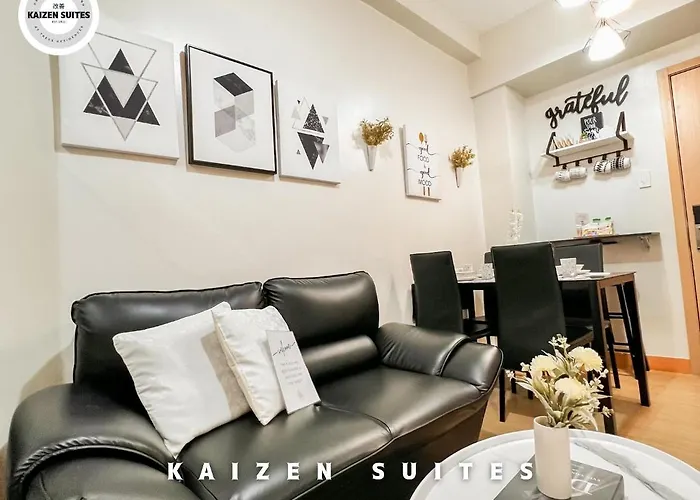 Aparthotel Kaizen Suites At Trees Residences - 2br With Ps4, Netflix, Plus, Unli Wifi And Popcorn