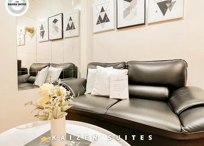Kaizen Suites At Trees Residences - 2br With Ps4, Netflix, Plus, Unli Wifi And Popcorn