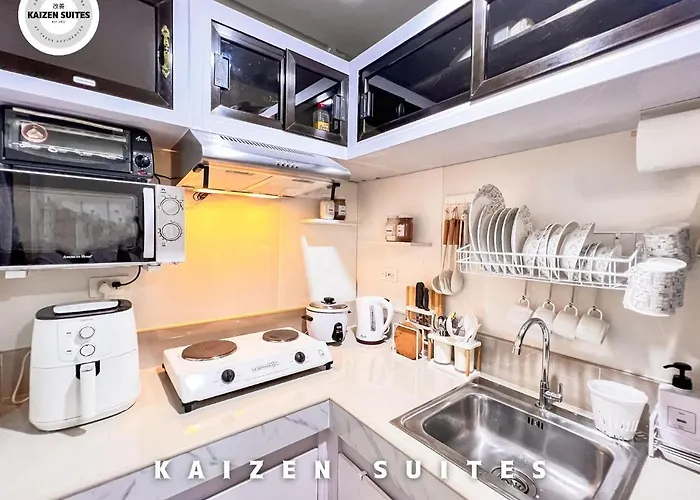 Aparthotel Kaizen Suites At Trees Residences - 2br With Ps4, Netflix, Plus, Unli Wifi And Popcorn *