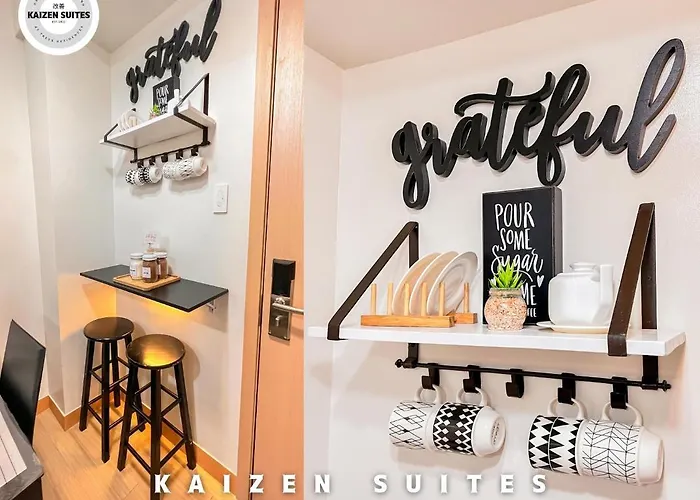 Aparthotel Kaizen Suites At Trees Residences - 2br With Ps4, Netflix, Plus, Unli Wifi And Popcorn *