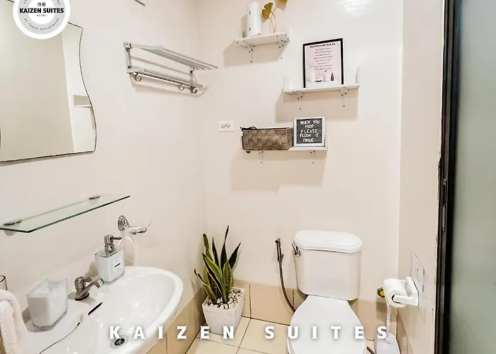 Aparthotel Kaizen Suites At Trees Residences - 2br With Ps4, Netflix, Plus, Unli Wifi And Popcorn
