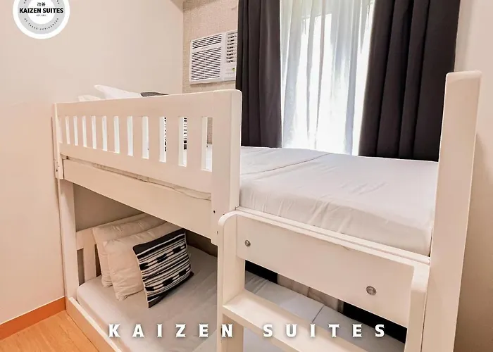 Kaizen Suites At Trees Residences - 2br With Ps4, Netflix, Plus, Unli Wifi And Popcorn